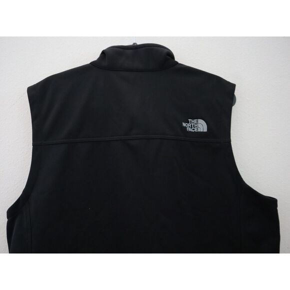The North Face NF0A3LGZJK3 Men's Sz L Black Ridgewall Soft Shell Vest - Picture 5 of 12